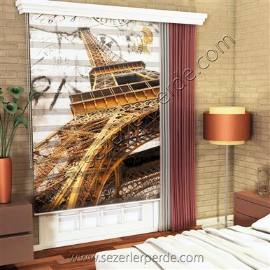 Poster Baskılı  Zebra Perde  SZR-1007