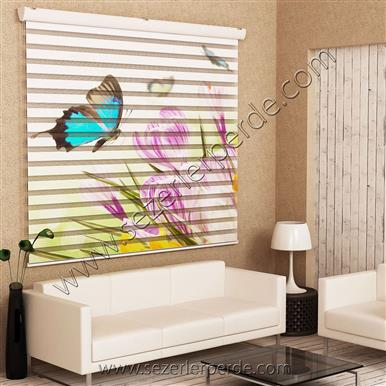 Poster Baskılı  Zebra Perde  SZR-1011