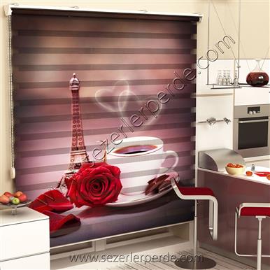 Poster Baskılı  Zebra Perde  SZR-1008