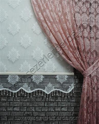 FON PERDE FRANSIZ DANTEL 01 PUDRA