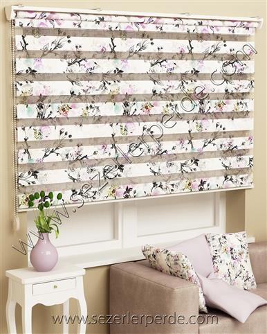 Baskılı Zebra Perde Desen 521