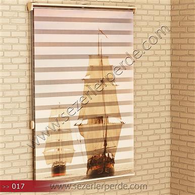 Poster Baskılı  Zebra Perde  SZR- 1083