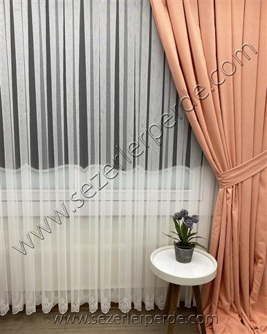 Düz Fon Perde Ada Yavru Ağzı V-06