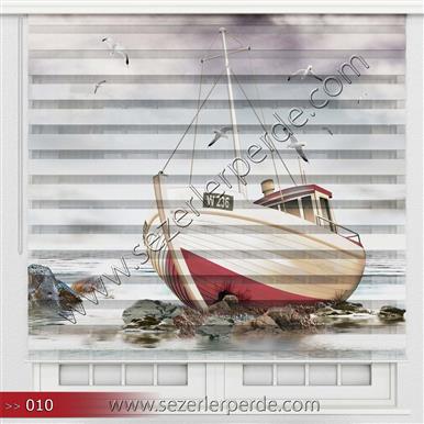 Poster Baskılı  Zebra Perde  SZR- 1077