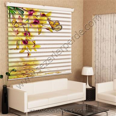 Poster Baskılı  Zebra Perde  SZR-1042
