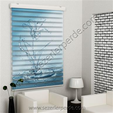 Poster Baskılı  Zebra Perde  SZR-1032
