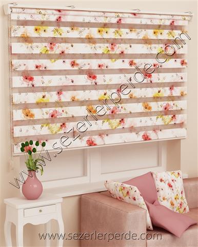 Baskılı Zebra Perde Desen 508