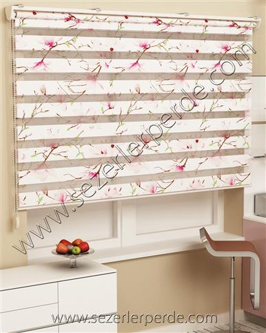 Baskılı Zebra Perde Desen 531