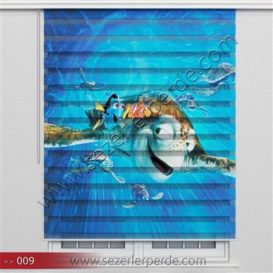 Poster Baskılı  Zebra Perde  SZR- 1076