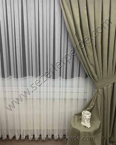 Düz Fon Perde Ada Taş 12480