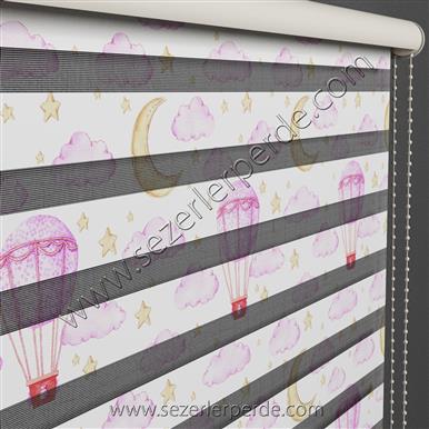 Baskılı Zebra Perde Desen 4052