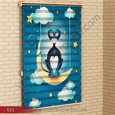 Poster Baskılı  Zebra Perde  SZR- 1087