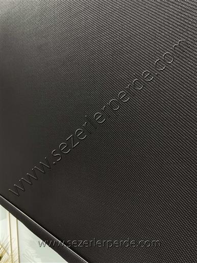 Orjinal PVC Screen Stor Perde Siyah
