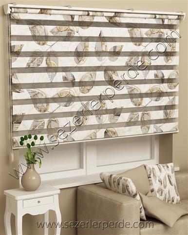 Baskılı Zebra Perde Desen 582