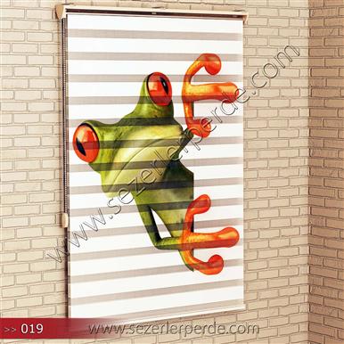 Poster Baskılı  Zebra Perde  SZR- 1085