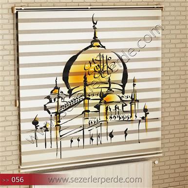 Poster Baskılı  Zebra Perde  SZR- 1108