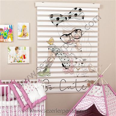 Poster Baskılı  Zebra Perde  SZR-1019