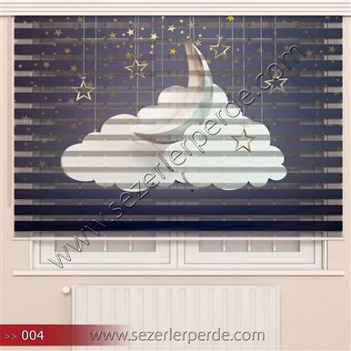 Poster Baskılı  Zebra Perde  SZR- 1073