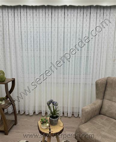 YENİ SEZON ÖRME TÜL PERDE DESEN HUR826