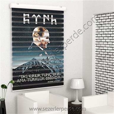 Poster Baskılı  Zebra Perde  SZR-1067