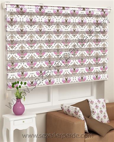 Baskılı Zebra Perde Desen 501