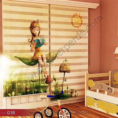 Poster Baskılı  Zebra Perde  SZR- 1098