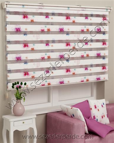 Baskılı Zebra Perde Desen 513
