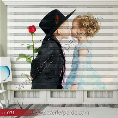 Poster Baskılı  Zebra Perde  SZR- 1092