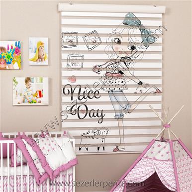Poster Baskılı  Zebra Perde  SZR-1020