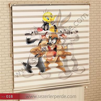 Poster Baskılı  Zebra Perde  SZR- 1084