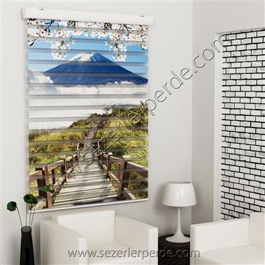 Poster Baskılı  Zebra Perde  SZR-1031