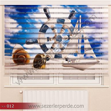Poster Baskılı  Zebra Perde  SZR- 1079
