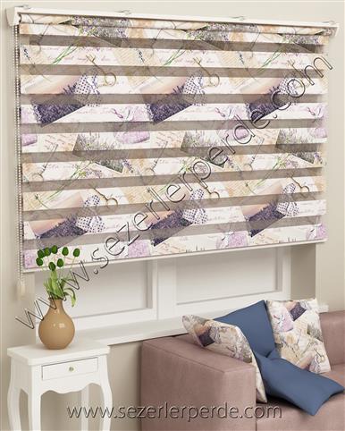 Baskılı Zebra PerdeDesen 506