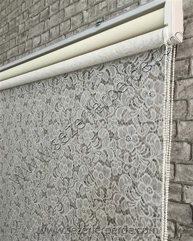 çiftli sitem tülstor 9003 kırık beyaz