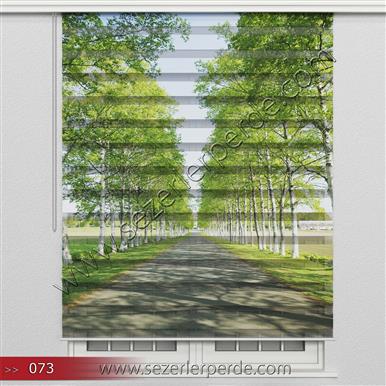 Poster Baskılı  Zebra Perde  SZR- 1111