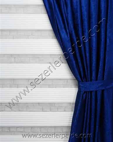 FON PERDE SOFT LACİVERT