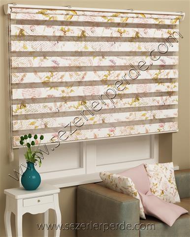 Baskılı Zebra Perde Desen 507