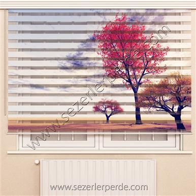 Poster Baskılı  Zebra Perde  SZR-1024