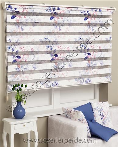 Baskılı Zebra Perde Desen 566