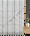 Lilium Serpme Tül Perde Hazar Harput 014 Gri Nakışlı