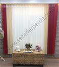 Dikey Zebra Perde  Bordo Vizon