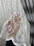 Yeni Sezon Örme Tül Perde 7382  (Ütü İstemez)