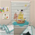 Poster Baskılı  Zebra Perde  SZR-1034 Gemicik