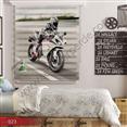 Poster Baskılı  Zebra Perde  SZR- 1088