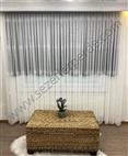 Serpme Nakışlı Tül Perde Grek Mk18(Ekstra İndirimli Ürün)