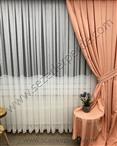 Düz Fon Perde Ada Yavru Ağzı V-06