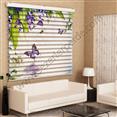 Poster Baskılı  Zebra Perde  SZR-1041 Kelebek Desen
