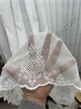 Brillant  Nakışlı Etek İşlemeli Tül Perde 2410586 TT ZEMİN