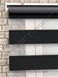 %25 İndirimli Yeni Sezon Plise Zebra Perde Siyah