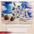 Poster Baskılı  Zebra Perde  SZR- 1079